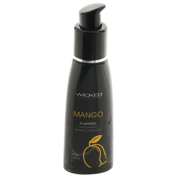 Flavored Water Based Lubricant 2oz/60ml in Mango