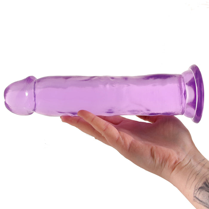 B Yours Thrill n' Drill 9 Inch Dildo in Purple