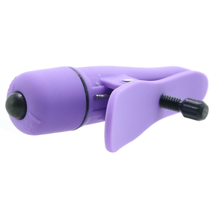 Nipplettes Vibrating Nipple Clamps in Purple