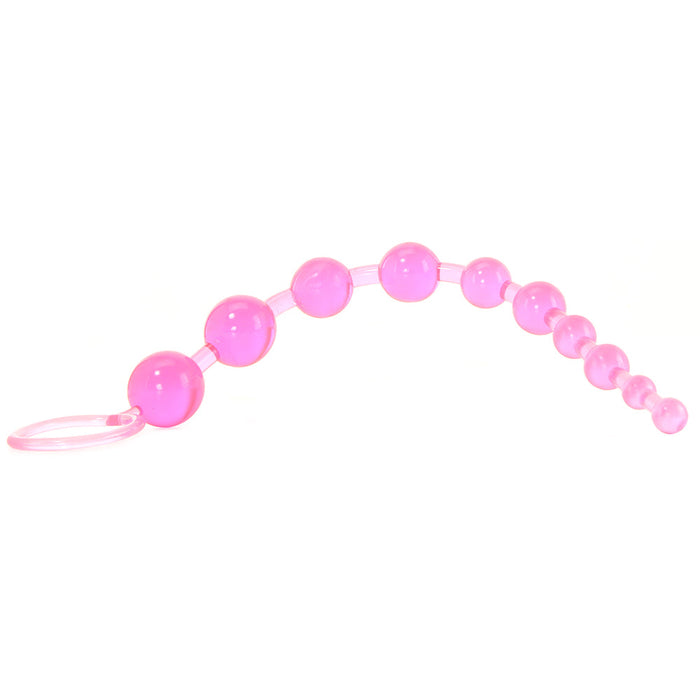 X-10 Anal Beads in Pink