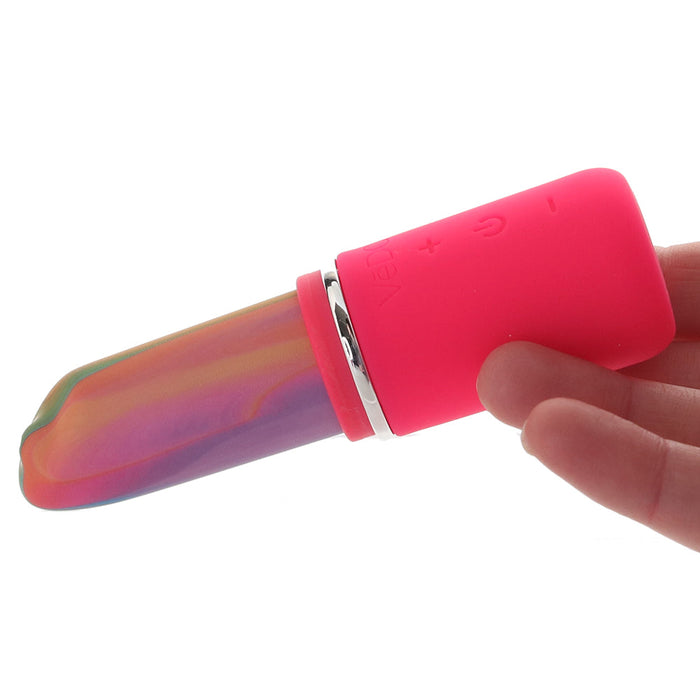 Retro Rechargeable Bullet Vibe in Pink