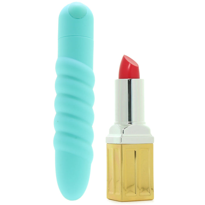 Lola Rechargeable Twisty Bullet Vibe in Teal