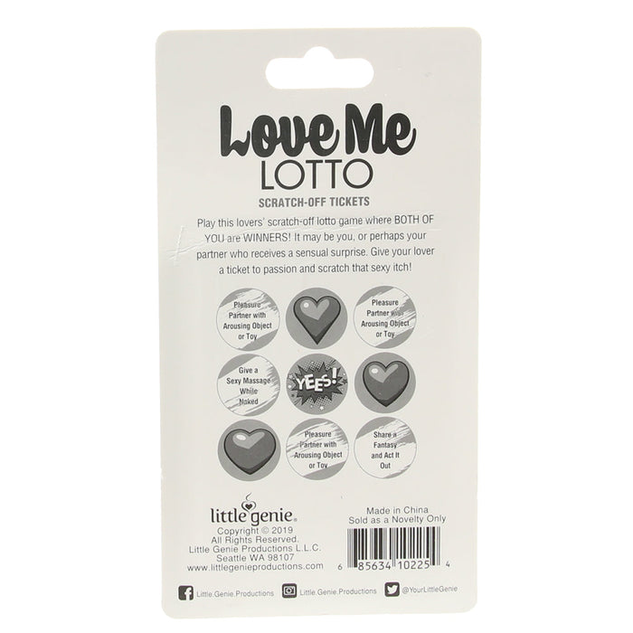 Love Me Lotto Scratch Card