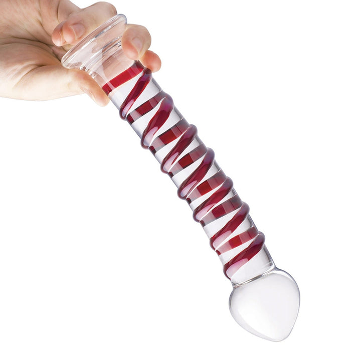 gläs 10 Inch Mr. Swirly Dildo