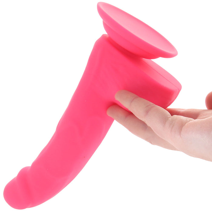 Silicone Studs 6 Inch Dildo in Pink