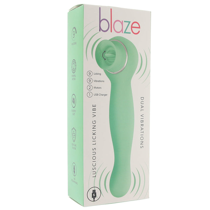 Blaze Luscious Licking Dual Vibe