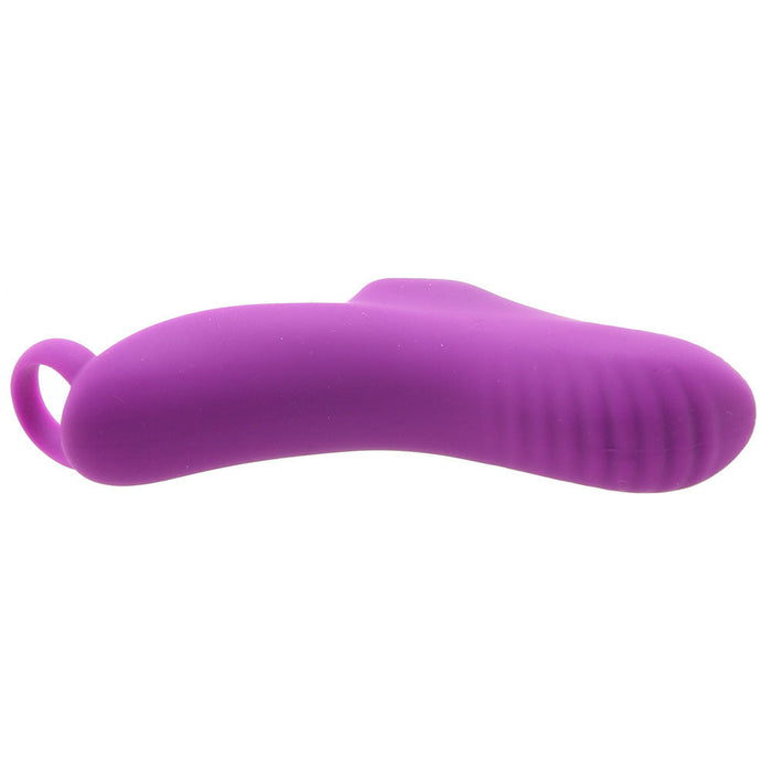 Fuzu Silicone Fingertip Massager Vibe in Purple