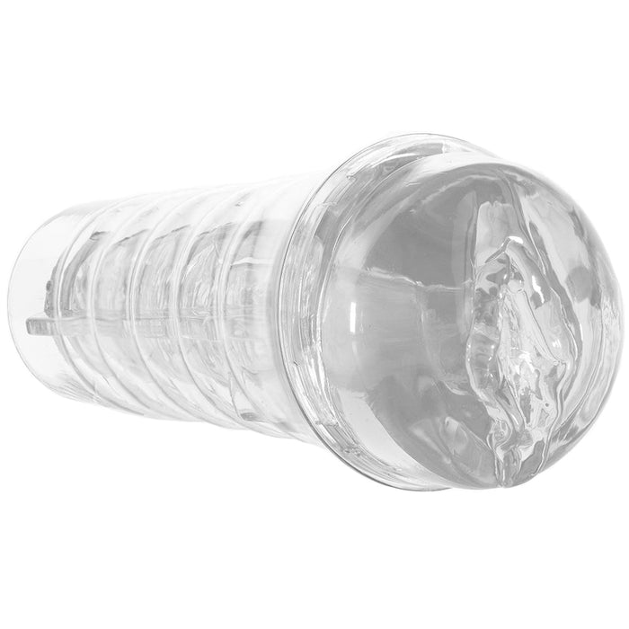 Dream-Lite Crystal Vagina Masturbator in Clear