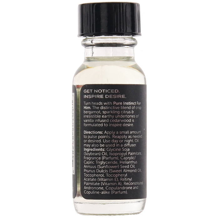 Pheromone Infused Cologne Oil For Him in .5oz/15ml