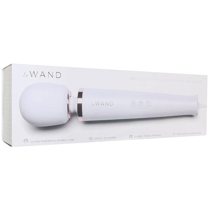 Le Wand Plug-In Massager in White