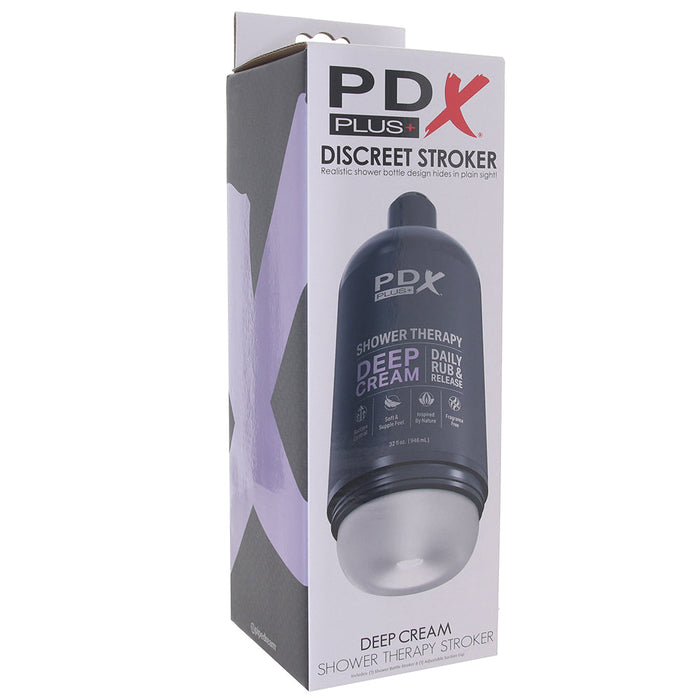 PDX Shower Therapy Deep Cream Stroker