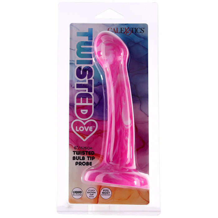 Twisted Love Twisted Bulb Tip Probe in Pink