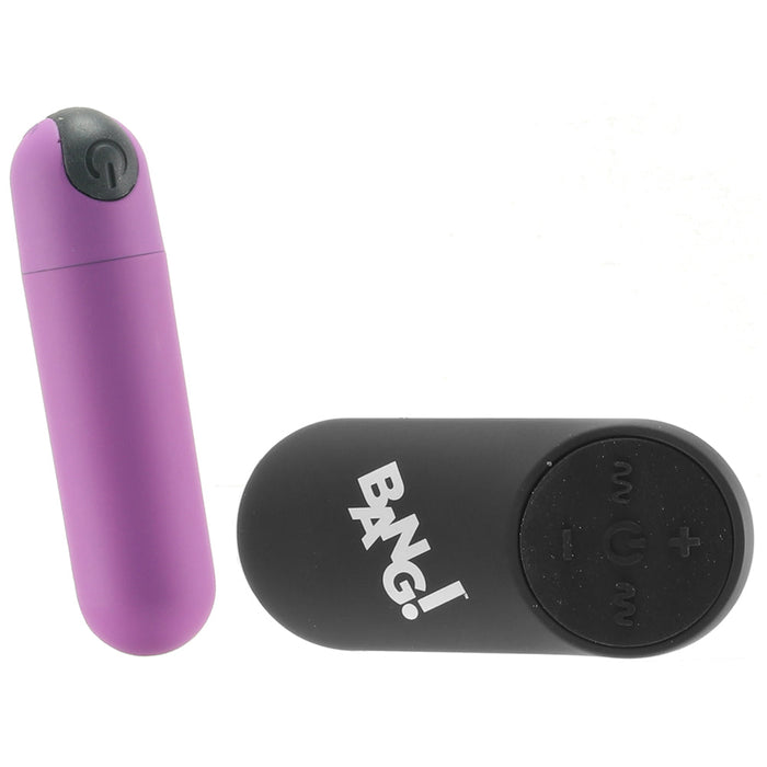 Bang! Remote Vibrating Bullet in Purple