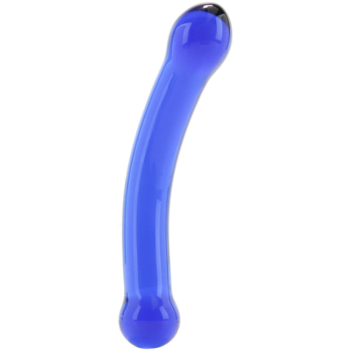 6 Inch Curved G-Spot Glass Dildo