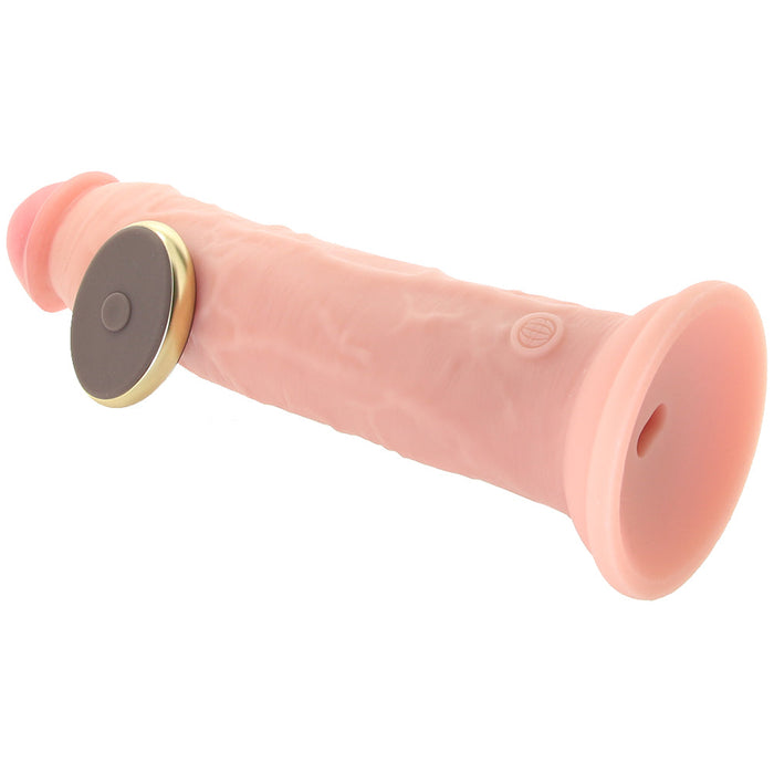 King Cock Elite Dual Density 9 Inch Silicone Vibe in Light