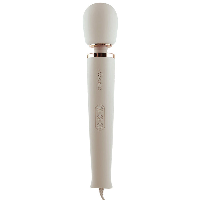 Le Wand Plug-In Massager in Cream