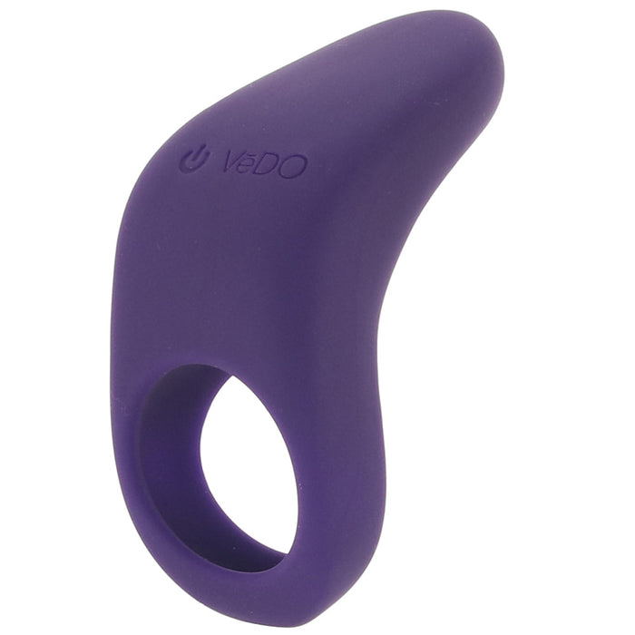 Rev Rechargeable Vibrating C-Ring in Purple