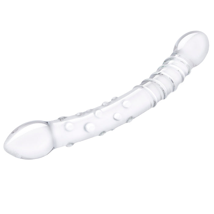 gläs 12 Inch Girthy Double Trouble Dildo