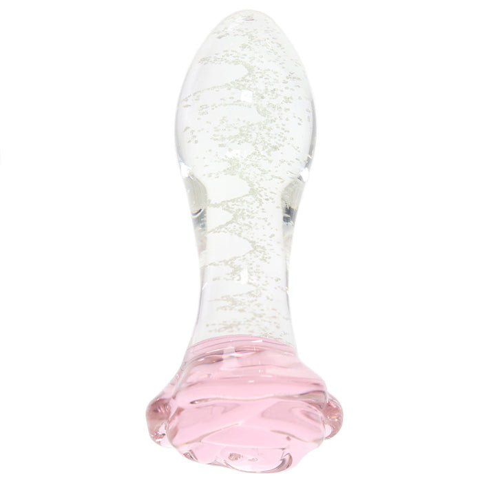 Juicy Glass Glowing Rose Bud Plug