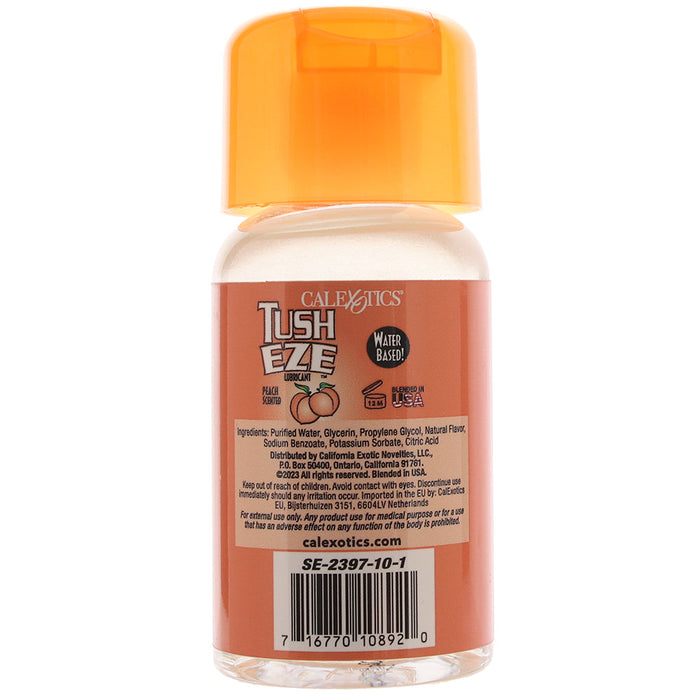 Tush Eze Water Based Lubricant 6oz/177ml in Peach