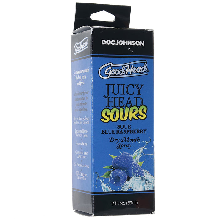 GoodHead Juicy Head Sours Mouth Spray 2oz/59ml in Blueberry