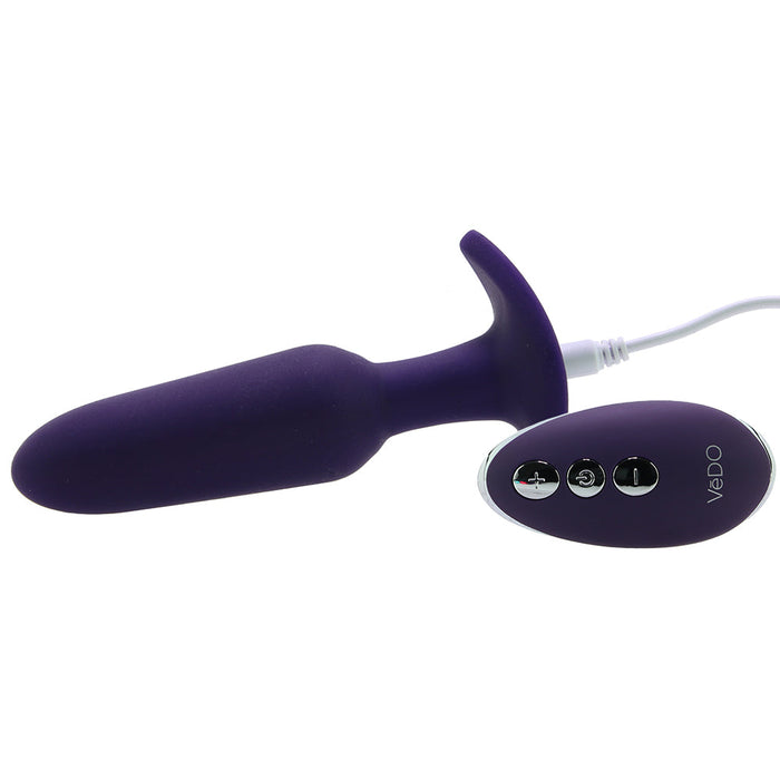 Bump Plus Remote Anal Vibe in Deep Purple