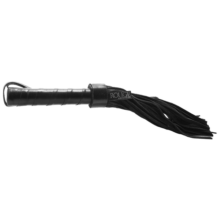 Short Suede Flogger in Black