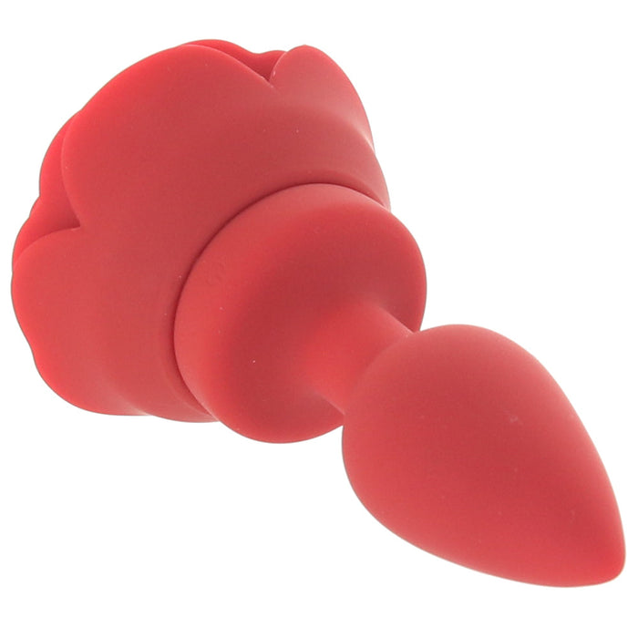 Booty Sparks Remote Vibrating Rose Plug in Small