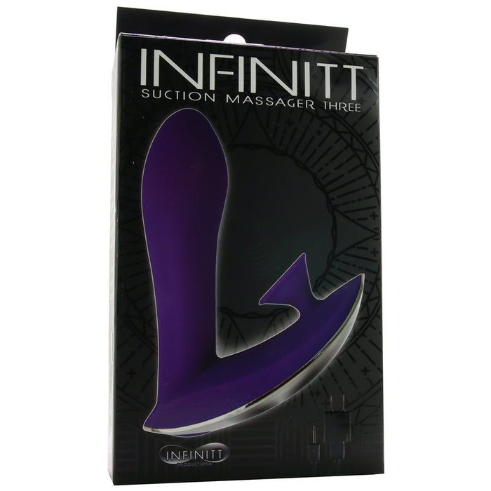 Infinitt Suction Massager Three Vibe in Purple