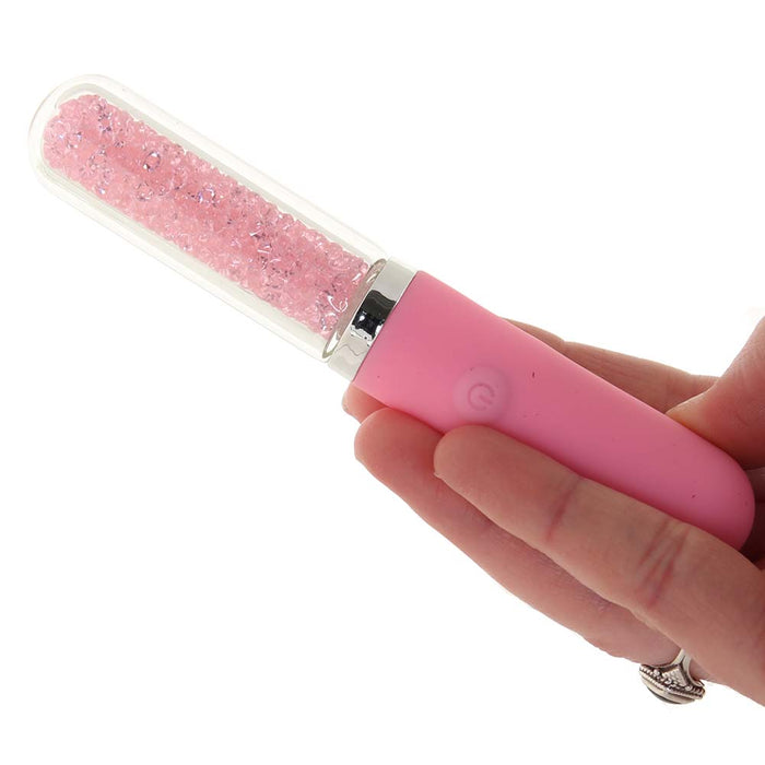 Stardust Posh Rechargeable Glass Vibe in Pink