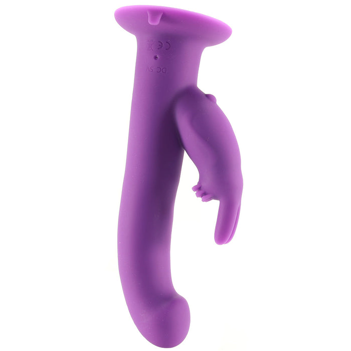 The G-Spot Rotating Rabbit Peg in Purple