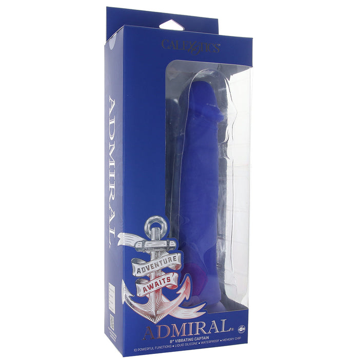 Admiral 8 Inch Vibrating Captain Dildo