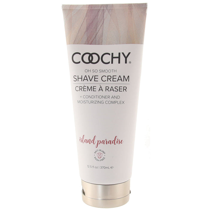 Coochy Shave Cream 12.5oz/370ml in Island Paradise