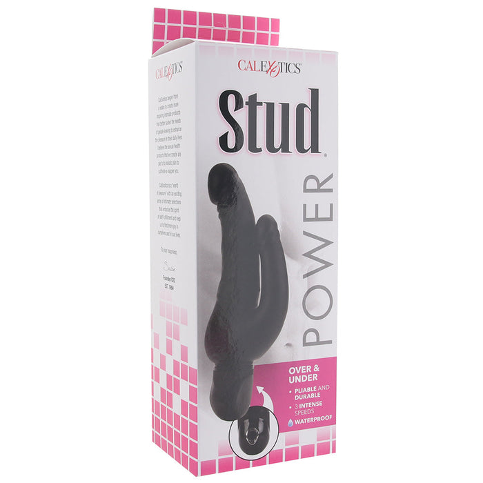 Over & Under Power Stud Vibe in Black