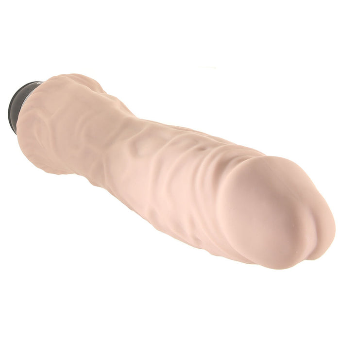 Power Cock 8 Inch Girthy Realistic Vibe in Light