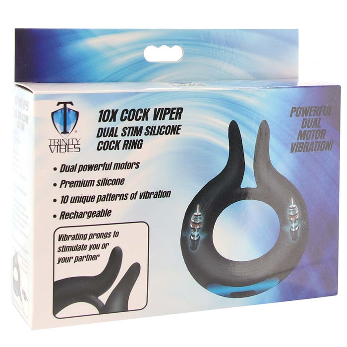 Trinity Vibes Cock Viper Vibrating Cock Ring