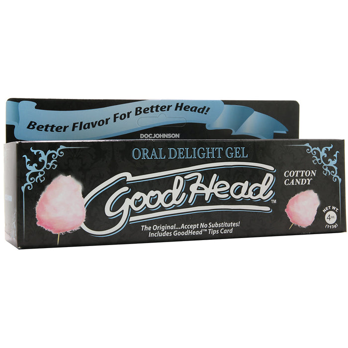 GoodHead Oral Delight Gel 4oz/113g in Cotton Candy