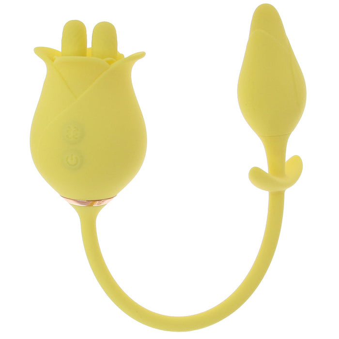 Clit-Tastic Tulip Finger Massager and Plug