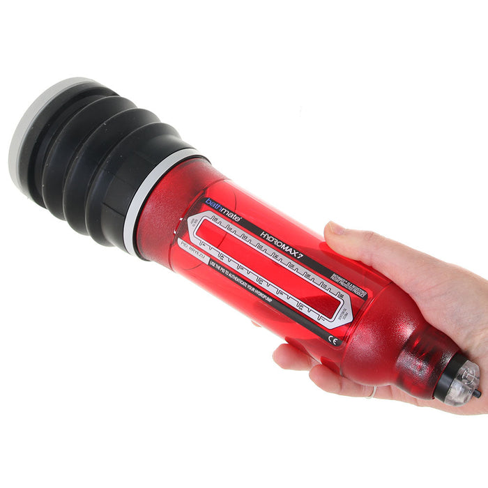 Hydromax7 Penis Pump in Red