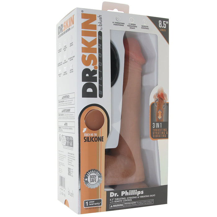 Dr. Skin Dr. Phillips 8.5 Inch Thrusting Vibe