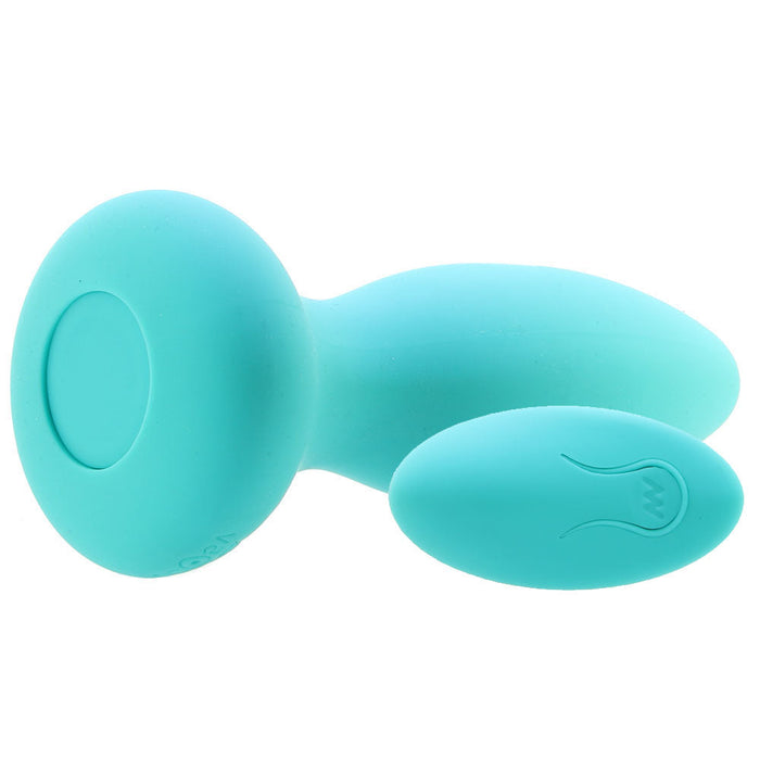 A-Play Experienced Rimmer Remote Butt Plug in Teal