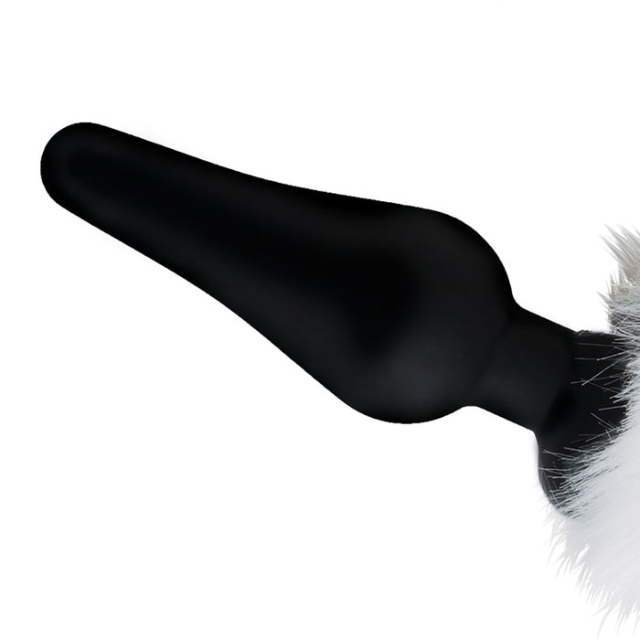 Tailz White Fox Tail Anal Plug & Ears Set