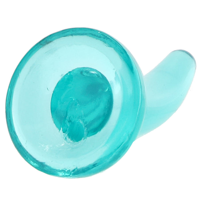 RealRock 5 Inch Slim Dildo in Turquoise