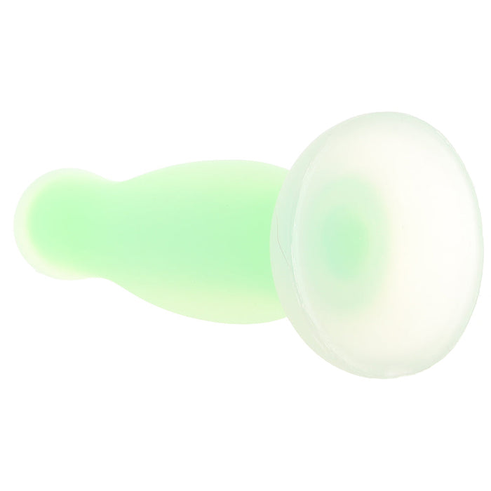 Luminous Glow In The Dark Large Butt Plug in Green