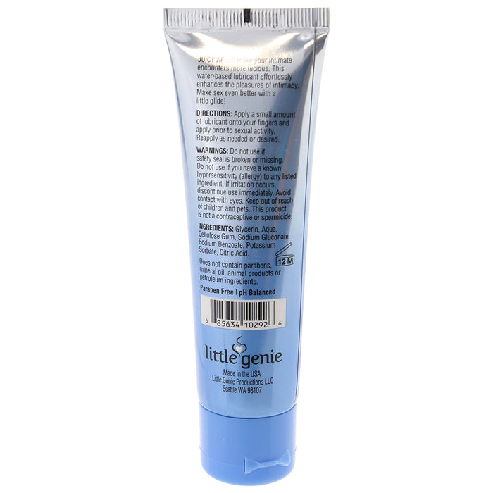 Juicy AF Water Based Gel Lube 2oz/59ml in Blue Raspberry