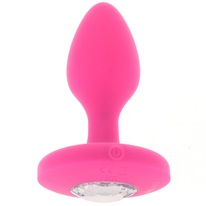 Cheeky Gems Medium Vibrating Probe in Pink