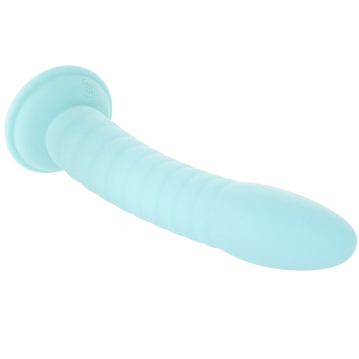 Dillio Platinum Wild Thing 7 Inch Dildo in Teal