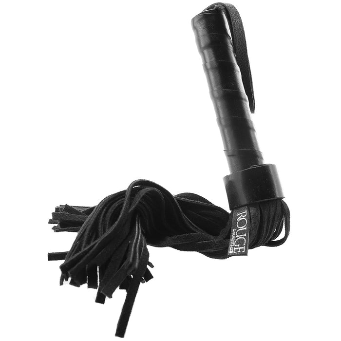 Short Suede Flogger in Black