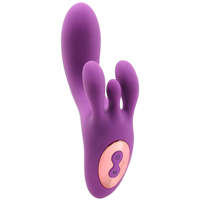 Vibes of New York Triple Tickler Massager Vibe in Purple