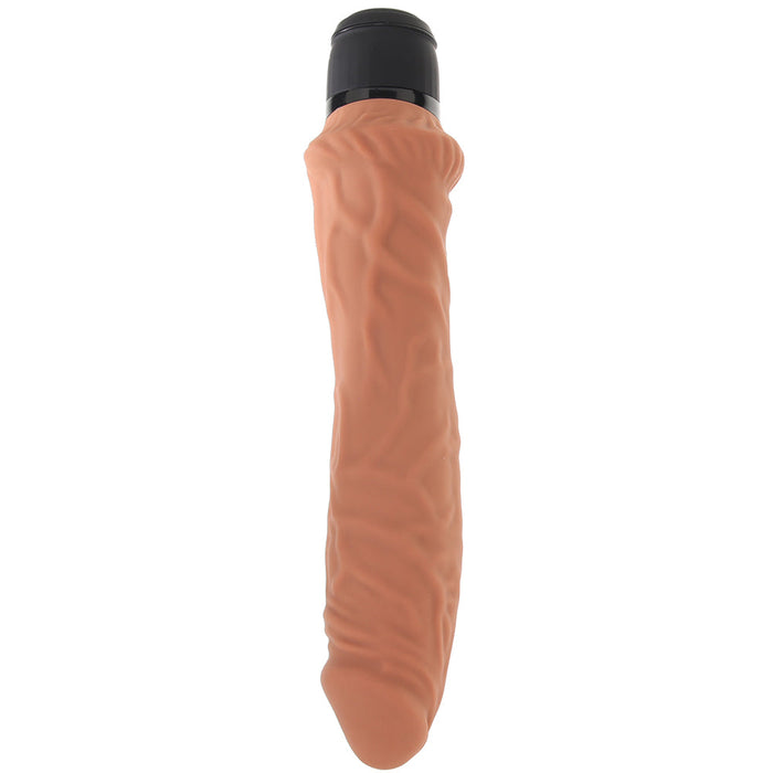 PowerCock 8 Inch Girthy Realistic Vibe in Mocha